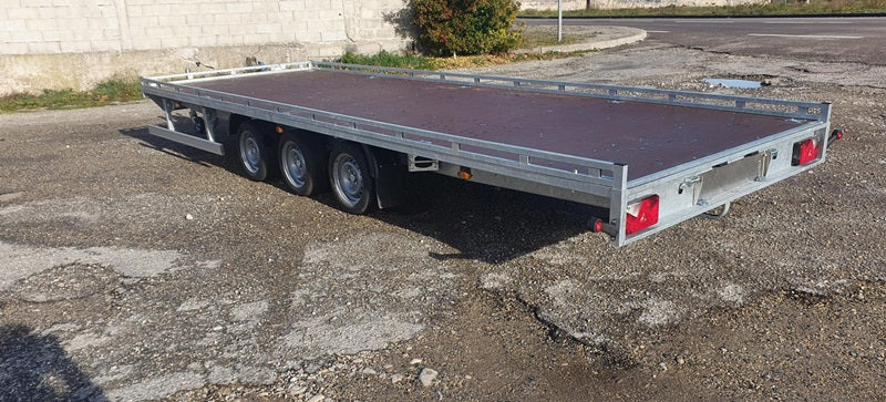 Feste Plattform + Boro ATLAS Rampen 6m x 2m 3500KG 3 Achsen