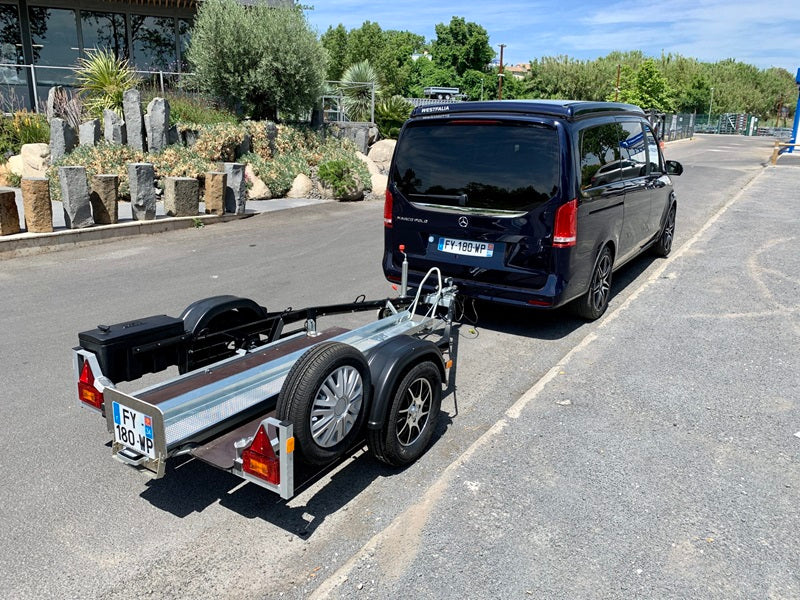 Motorradanhänger 2.50m / 600 kg TYPE-TOP