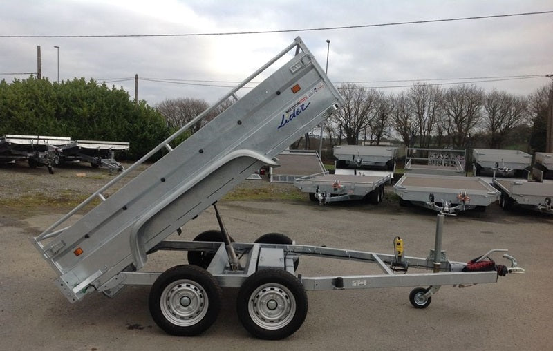 Anhänger Kipper robust lider ptac 1500kg zweiachsig gebremst neu