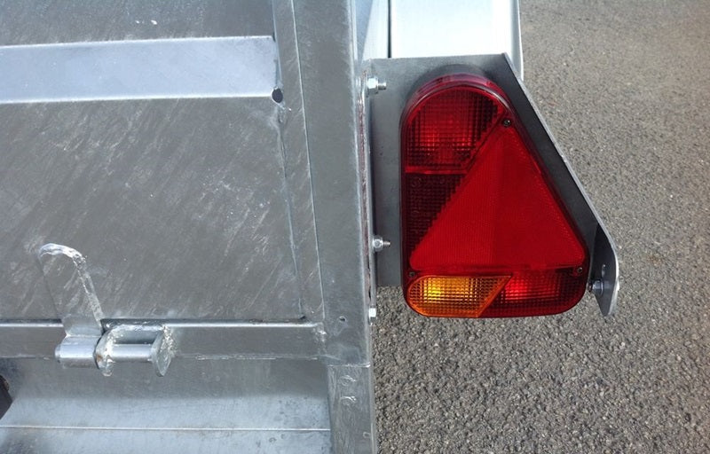 Anhänger lider robust 4 gebremst - ptac 750kg - 200 x 134 cm - 1 Achse