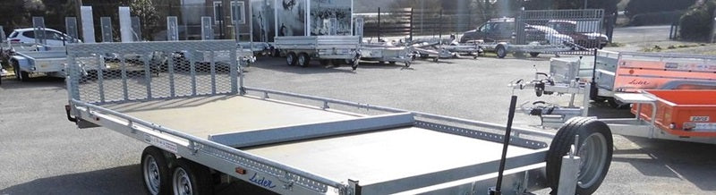 Anhänger Pritsche Räder unten LIDER - PTAC : 3500 kg - 2 Achsen gebremst - 506 x 215 cm