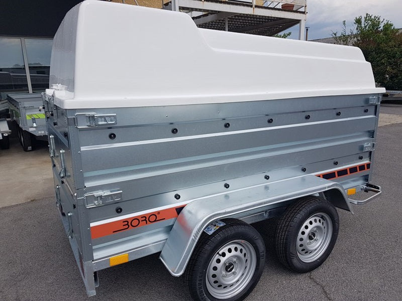 Gepäckanhänger boro 2 Achsen 750 kg - Fahren ohne Führerschein E