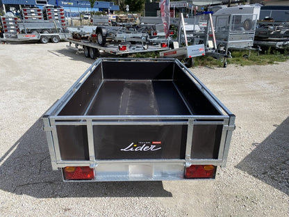 Lider Holzanhänger 45450 251 x 133 cm 500/750 KG PTAC