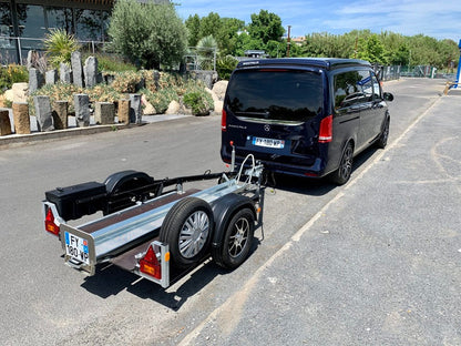 Motorradanhänger 2.50m / 600 kg TYPE-TOP