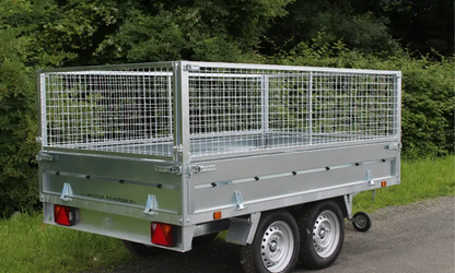 Anhänger Kipper lider 39560 zweiachsig Nutzmaße: 253 x 147 x 30 cm