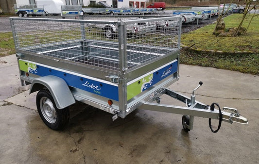 Anhänger cadix 205x132x39 + Gitteraufsätze 50 cm, neu geliefert mit 2 Jahren Garantie