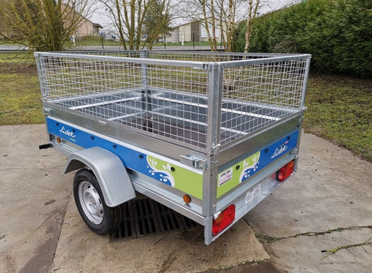 Anhänger cadix 205x132x39 + Gitteraufsätze 50 cm, neu geliefert mit 2 Jahren Garantie