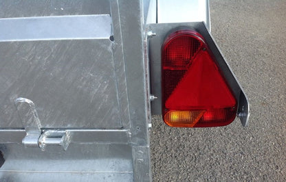 Anhänger lider robust 4 gebremst - ptac 750kg - 200 x 134 cm - 1 Achse