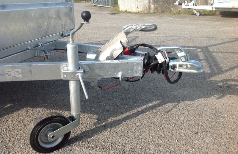 Anhänger lider robust 4 gebremst - ptac 750kg - 200 x 134 cm - 1 Achse