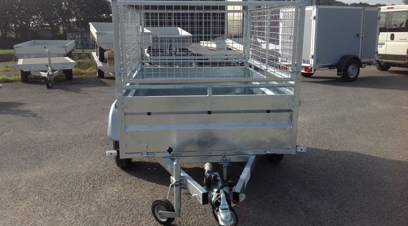 Anhänger lider robust 4 gebremst - ptac 750kg - 200 x 134 cm - 1 Achse