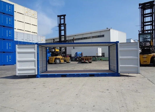20-Fuß-Versandcontainer mit Doppeltür (offene Seite)