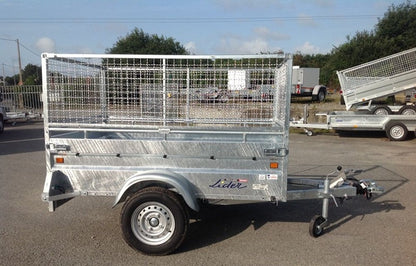 Anhänger lider robust 4 gebremst - ptac 750kg - 200 x 134 cm - 1 Achse