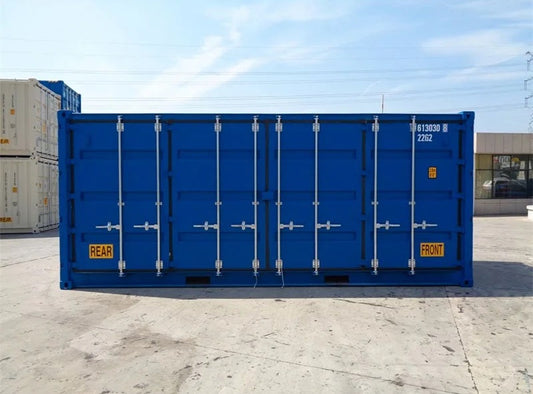20-Fuß-Versandcontainer mit Doppeltür (offene Seite)